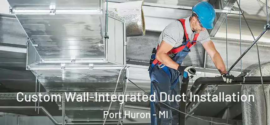 Custom Wall-Integrated Duct Installation Port Huron - MI